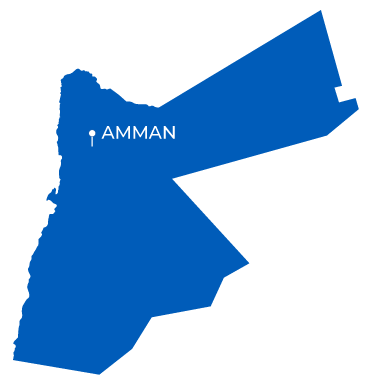 amman-jordan-blue-map